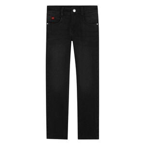 Hugo Childrens/Kids Denim Tapered Leg Slim Jeans / Black Denim